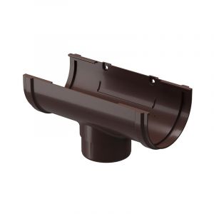 Воронка желоба ПВХ Docke Premium d-120 мм Шоколад 