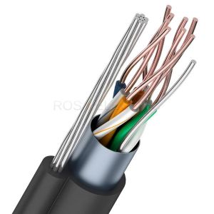 Кабель FTP 4PR 24AWG CAT5e 305 м OUTDOOR+ТРОС*1 REXANT
