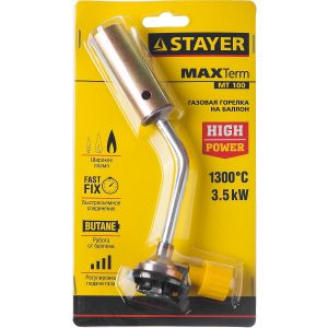 Горелка газовая на баллон STAYER MaxTeam 55588
