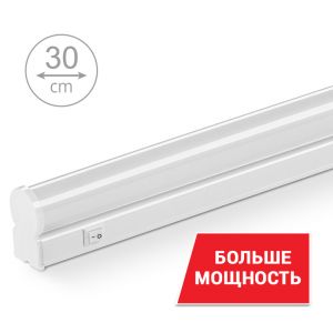 Светильник 6 Вт LED WOLTA линейный 4000K 305х23х32 LT5W6S30