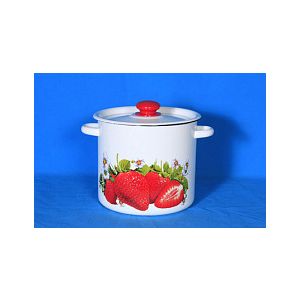 Кастрюля эмалированная, 5,5 л, Сибирские товары, С1617/.П/.3/*59/.П*4