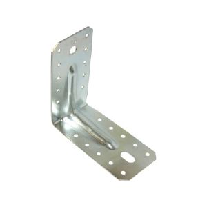 Уголок крепежный усиленный 125х125х65х1,8 цинк (47705) (МЕТАЛЛИСТ)