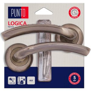 Ручка раздельная LM/A R.TL54.LOGICA/HD ABG-6 бронза (45589) (PUNTO)