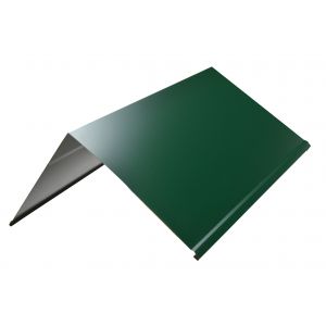 Конек плоский 190х190х2000 мм 6005 Зеленый