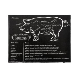 Магнит-шпаргалка MARMITON КАК ВЫБРАТЬ МЯСО 11х8,5 см