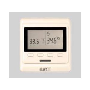 Терморегулятор IQ THERMOSTAT P Слоновая Кость Электронный программируемый