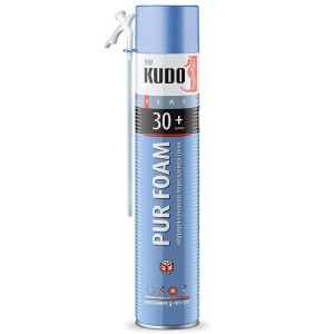 Бытовая монтажная пена Kudo Home 30+, всесезонная, 1000 мл