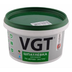 Шпатлевка по дереву VGT ЭКСТРА 0,3 кг Венге