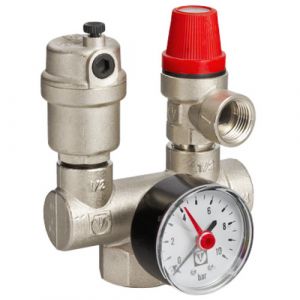 Группа безопасности котла VALTEC VT.460.0.0/460.0.3