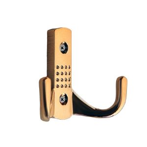 Крючок мебельный CAPPIO BOBOLINK двухрожковый золото
