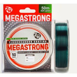 Леска ZM MegaStrong (зеленая) 50 м. d-0.105