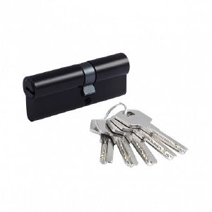 Цилиндровый механизм Нора-М STD AL ЛП-80 (45-35), ключ/ключ, черный