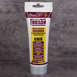 Клей монтажный Quality, 100 мл, для панелей, 6569