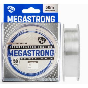 Леска ZM MegaStrong (прозрачная) 50 м. d-0.286