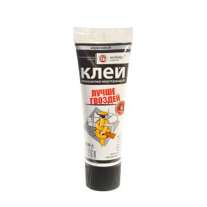 Клей ремонто-монтажный VGT, жидкие гвозди, 250г, прозрачный, 9371
