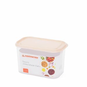 Емкость универсальная Лайт 1,5л (бежевый)