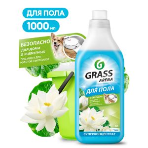 Средство для мытья пола Grass Водяная лилия 1 л  с полирующим эффектом 125184