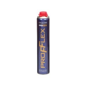 Пена монтажная Profflex, Спецсерия, профессиональная, 60 л, 750 мл, 770 г, всесезонная, 00072