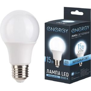 Лампа светодиодная Energy LED A60-15-E27-6500