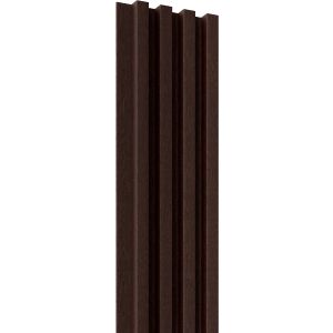 Панель ПВХ реечная Legno 2900х166х24,1 мм Лиственница темная