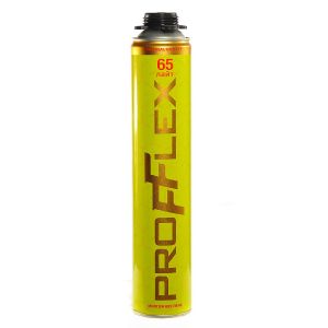 Пена монтажная профессиональная 850 мл летняя Profflex Yellow Lite 65