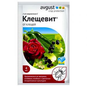 Средство от клещей Инсектицид Клещевит АВГУСТ 4 мл