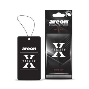 Ароматизатор в машину подвесной, сухой, Areon, X-Version Кокос, 704-AXV-004