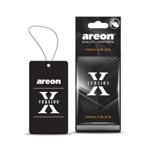 Ароматизатор в машину подвесной, сухой, Areon, X-Version Ванила Блэк, 704-AXV-019