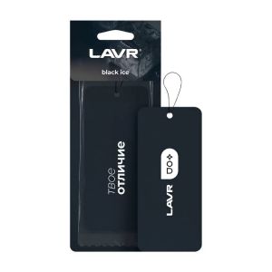 Ароматизатор в машину подвесной, сухой, Lavr, Black Ice