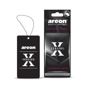 Ароматизатор в машину подвесной, сухой, Areon, X-Version Калифорнийская Вишня, 704-AXV-008
