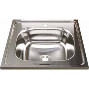 Мойка mixline 50х50х16 см, 0.4, выпуск 1 1/2