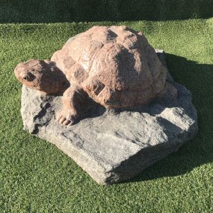 Камень искусственный d-85 см Морская Черепаха Янтарный гранит