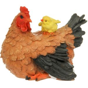 Фигура садовая Курица наседка 31х23х24 см