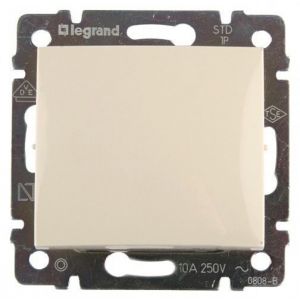 Мех. выключателя 1-кл. с/у LEGRAND VALENA проходн. Слон. Кость 774306