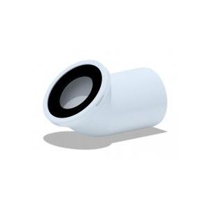 Отвод (труба фановая) для унитаза АНИ 110 х45 гр W4220