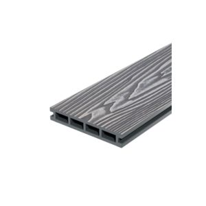 Доска террасная Decking Country 24х150х3000 Серый (Дымчатый Дуб) 0,45м2