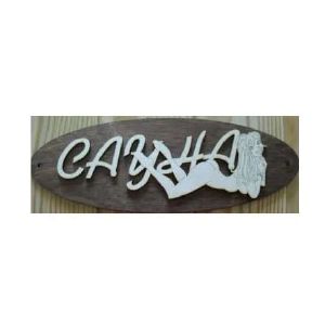 Табличка для бани САУНА с девушкой (Б-07) (Р)