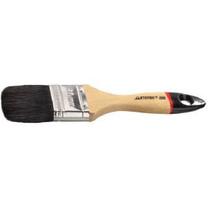 Кисть плоская STAYER UNIVERSAL EURO черная щетина 50 мм 01022-050