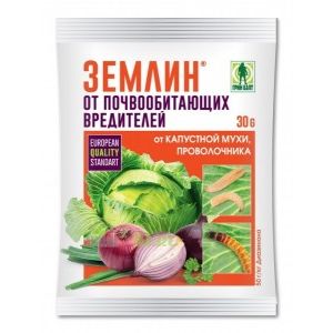 Средство от вредителей Грин Бэлт Землин 100 гр 01-205