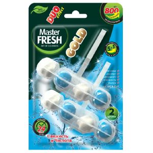 Подвеска для унитаза Master Fresh, Морской, 2 шт, Duo effect 5 в 1