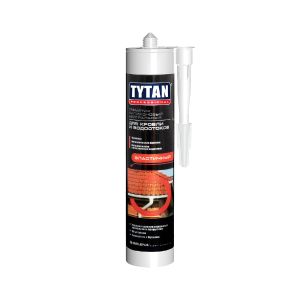 Нейтральный силиконовый герметик для кровли Tytan Professional, 310 мл, черный 16615