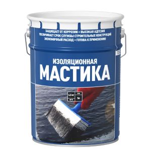 Мастика битумная Старт, изоляционная, черная, 5 л