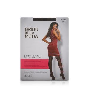 Женские колготки Grido della Moda Energy 40den fumo 2 размер