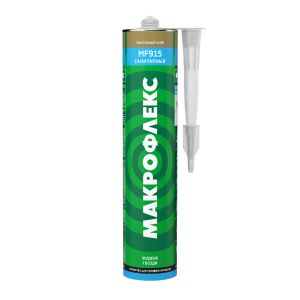 Клей монтажный санитарный Макрофлекс MF915, жидкие гвозди, 300 мл, бежевый