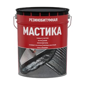 Мастика резинобитумная Старт, черная, 5 л