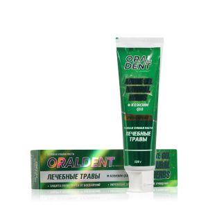 Гелевая зубная паста Defance Oraldent «Active Gel Natural Herbs» 120г
