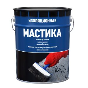 Мастика битумная Старт, изоляционная, черная, 19 кг