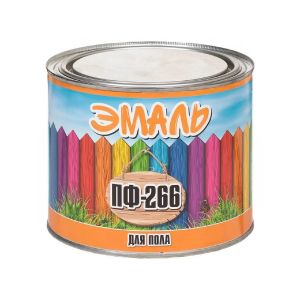 Эмаль Zabor, ПФ-266, алкидная, золотисто-коричневая, 1.8 кг