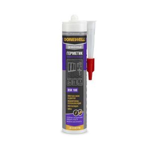 Силиконовый герметик Donewell DSK 100, 260 мл, прозрачный