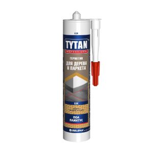Герметик акриловый для дерева и паркета Tytan Professional, 280 мл, бук